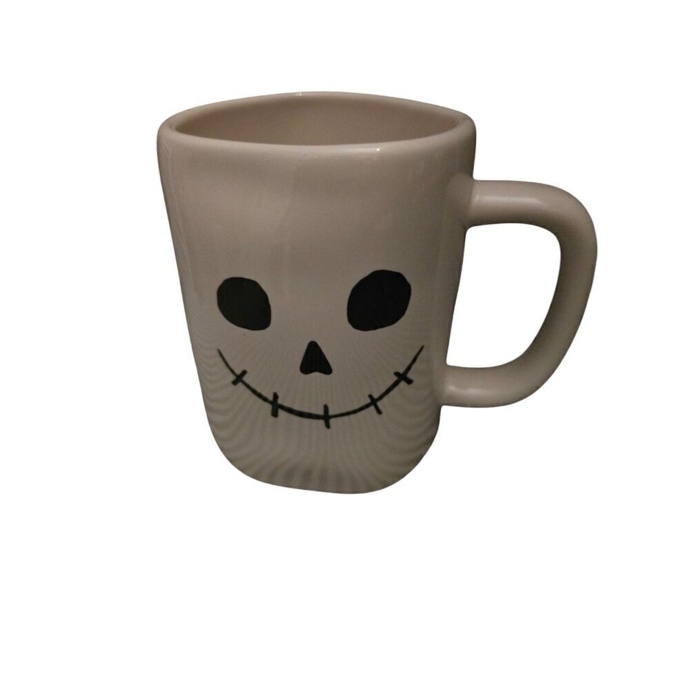 Rae Dunn Halloween Spooky Skeleton Coffee Mug